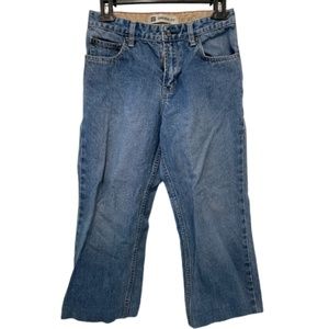 Gap Original Fit Blue Denim Jeans with Adjustable Elastic Waistband Size 8H